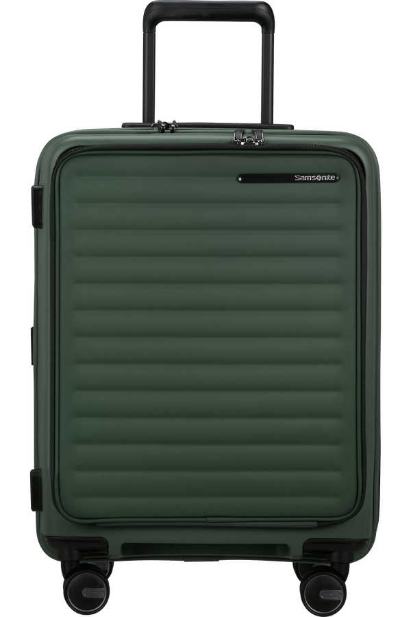 Samsonite Restackd Spinner Expandable Easy Access 55cm  Sage