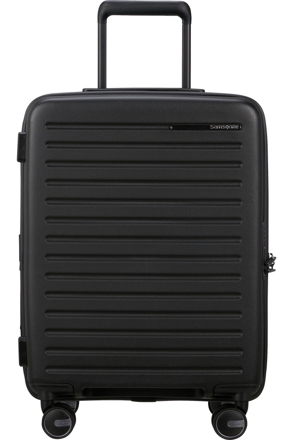 Samsonite Restackd Spinner Expandable 55cm  Czarny