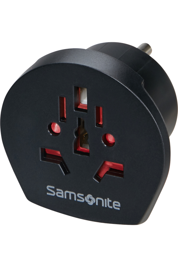 Samsonite Travel Accessories World to usa Adaptor Czarny